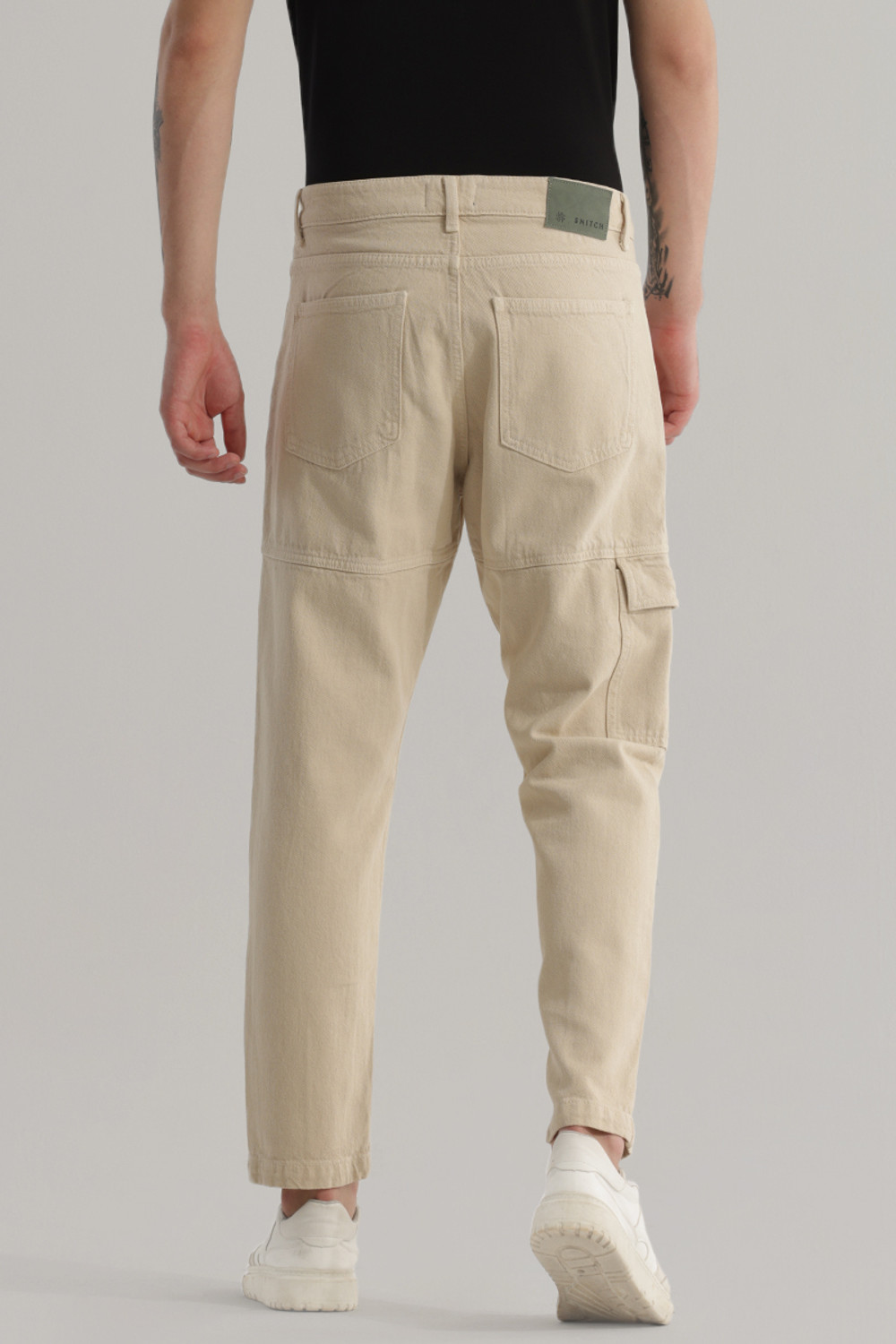 Image of Snitch Regular Men Beige Jeans