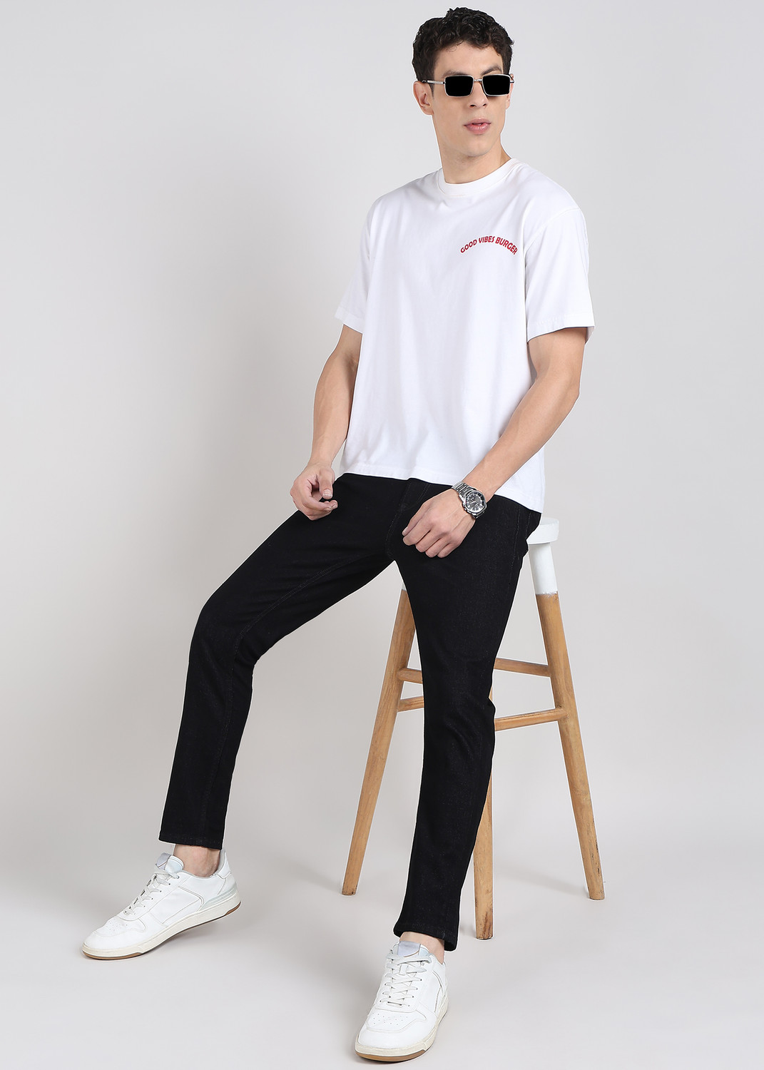 Image of KILLER Skinny Men Dark Blue Jeans