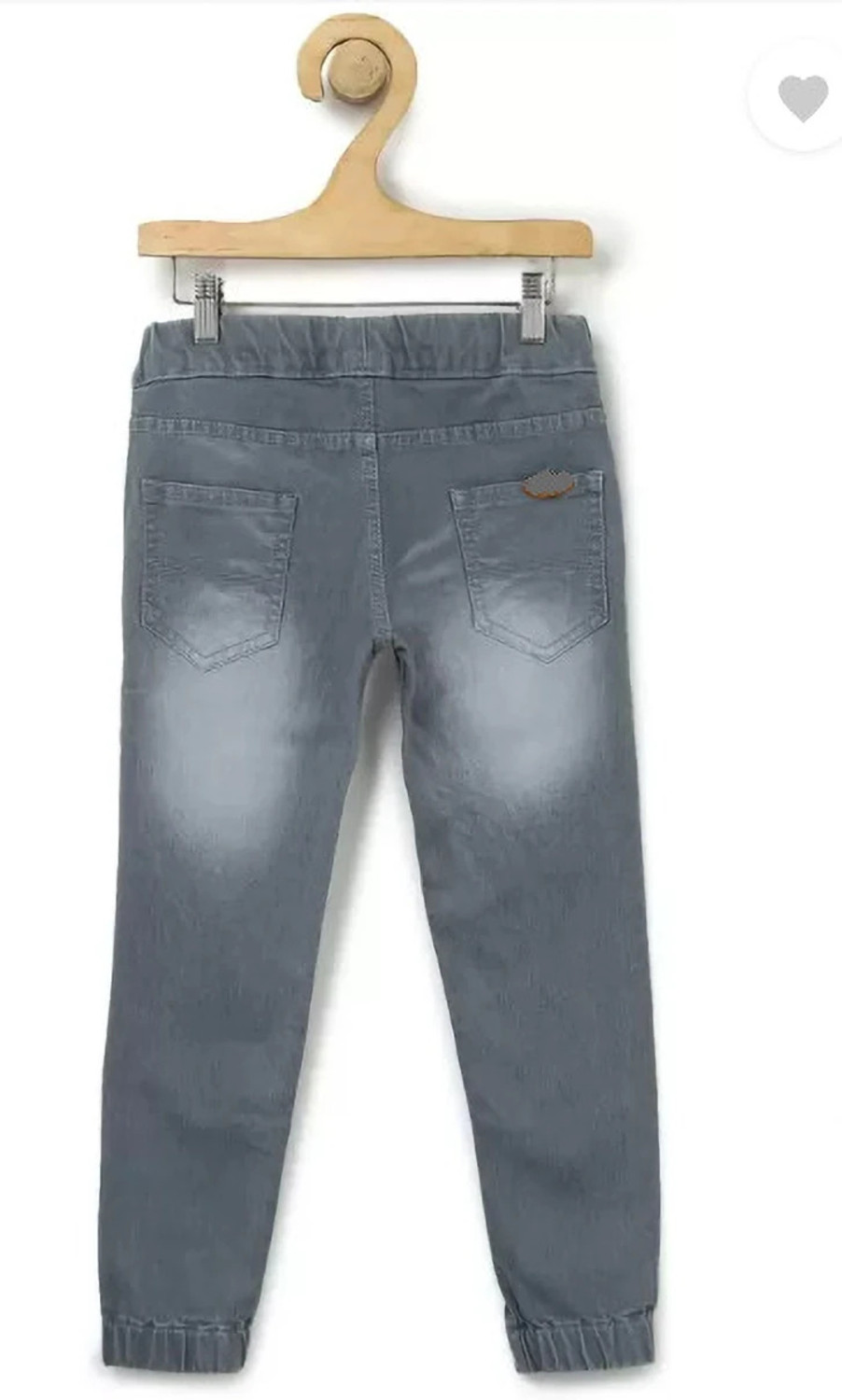 Image of Creatywitty Jogger Fit Men Grey Jeans