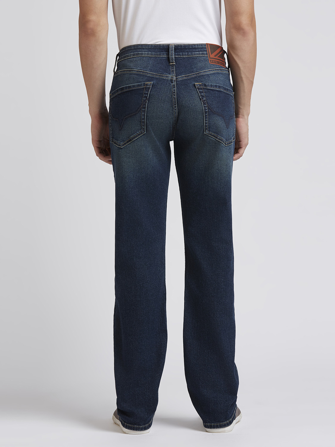 Image of Pepe Jeans Straight Fit Men Blue Jeans