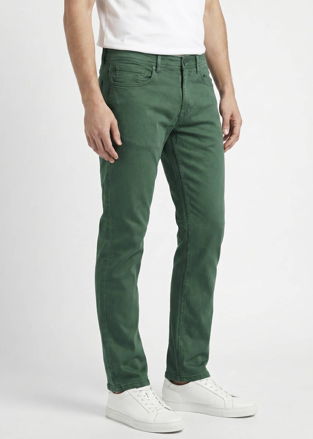 INTEGRITI Straight Fit Green Jeans - Image 4