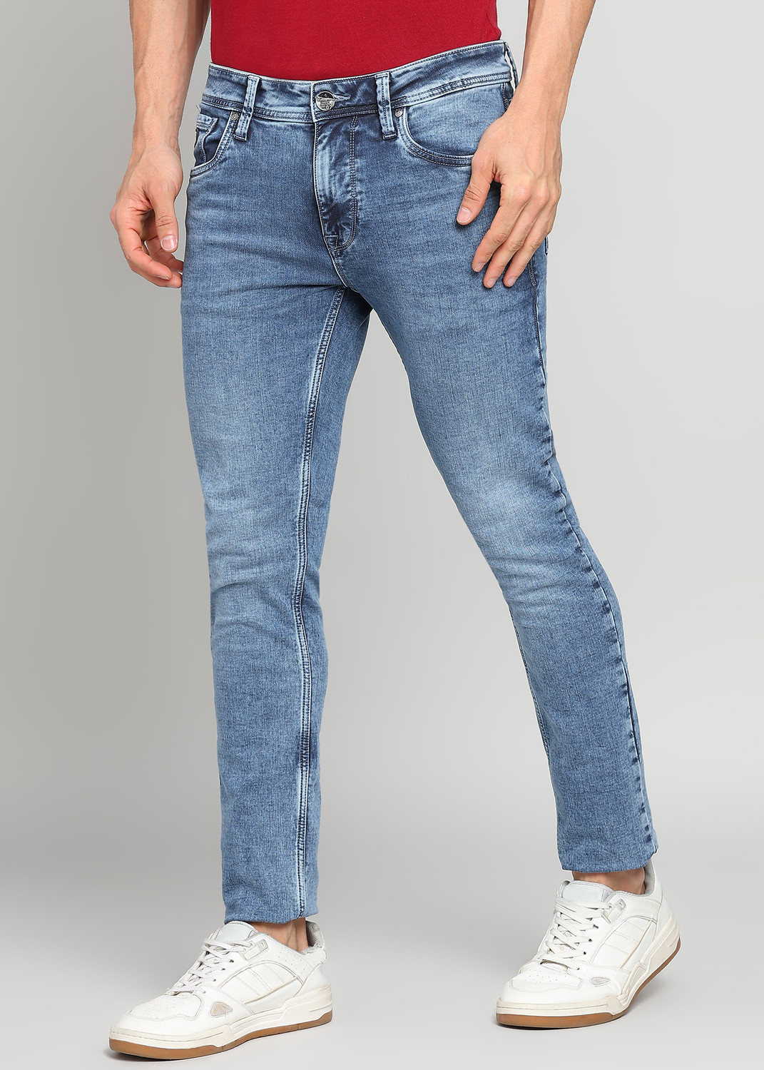 Image of INTEGRITI Skinny Men Blue Jeans