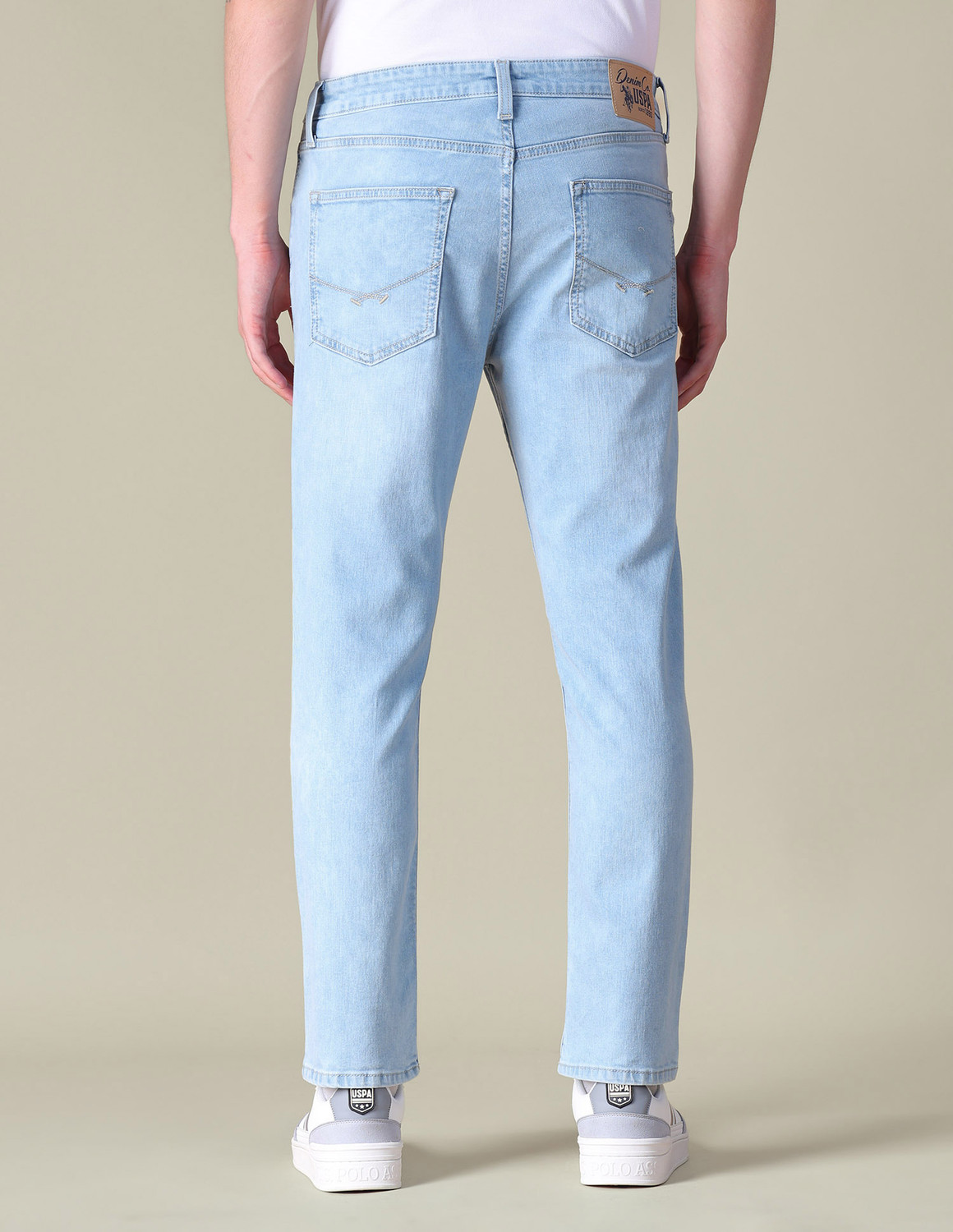 Image of U.S. Polo Assn. Denim Co. Regular Men Blue Jeans