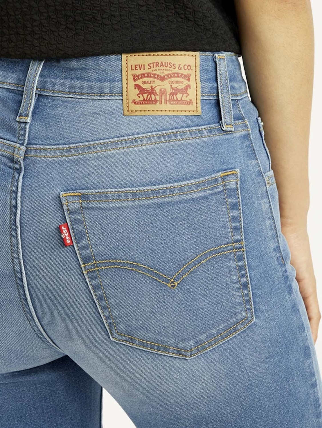 Image of LEVI'S Boot-Leg Women Blue Jeans