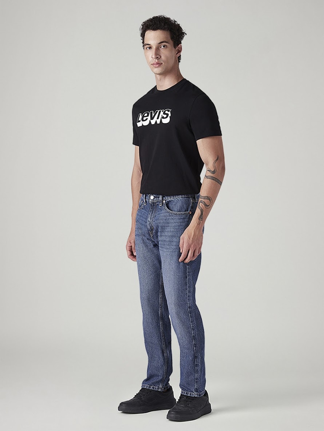 Image of LEVI'S Straight Fit Men Blue Jeans
