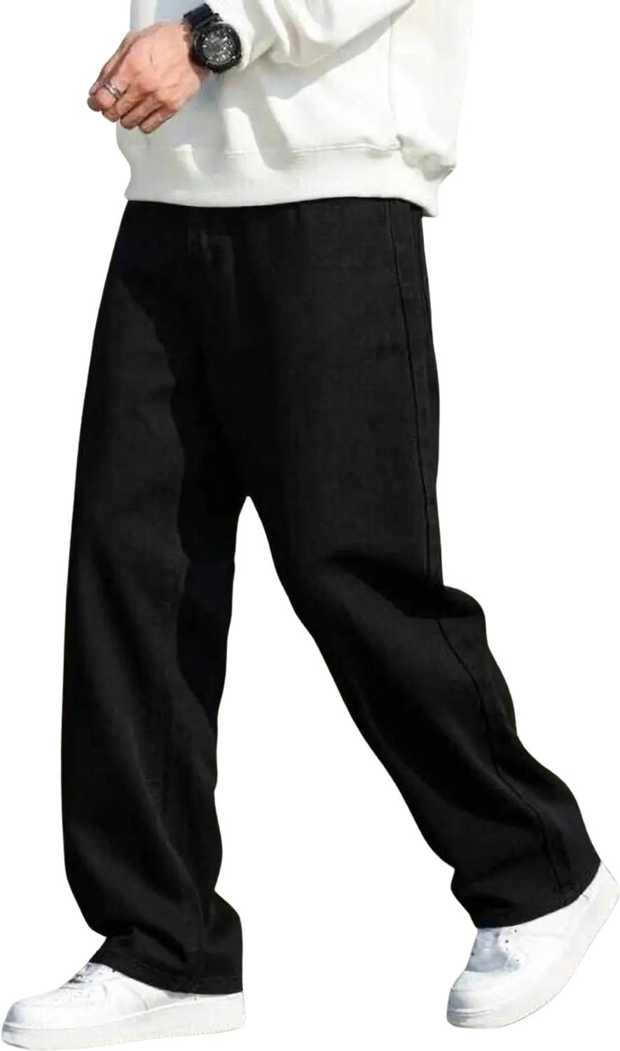 JAAR FASHION Jogger Fit Men Grey Jeans - Image 5