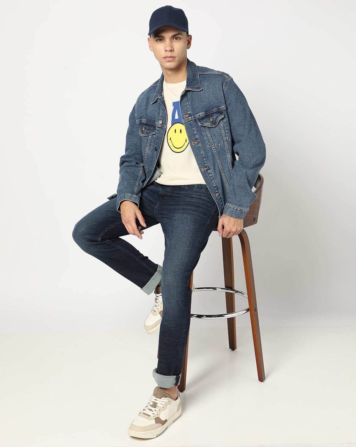 Image of GAP Skinny Men Dark Blue Jeans