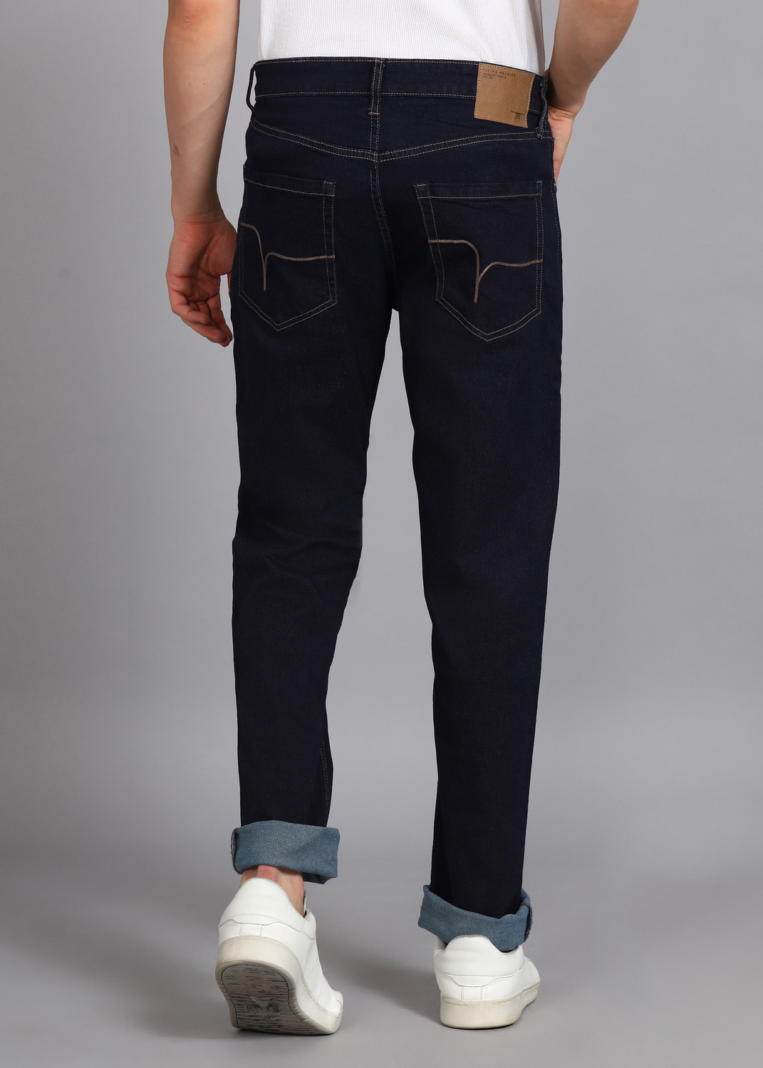 Image of FLYING MACHINE Regular Men Blue Jeans