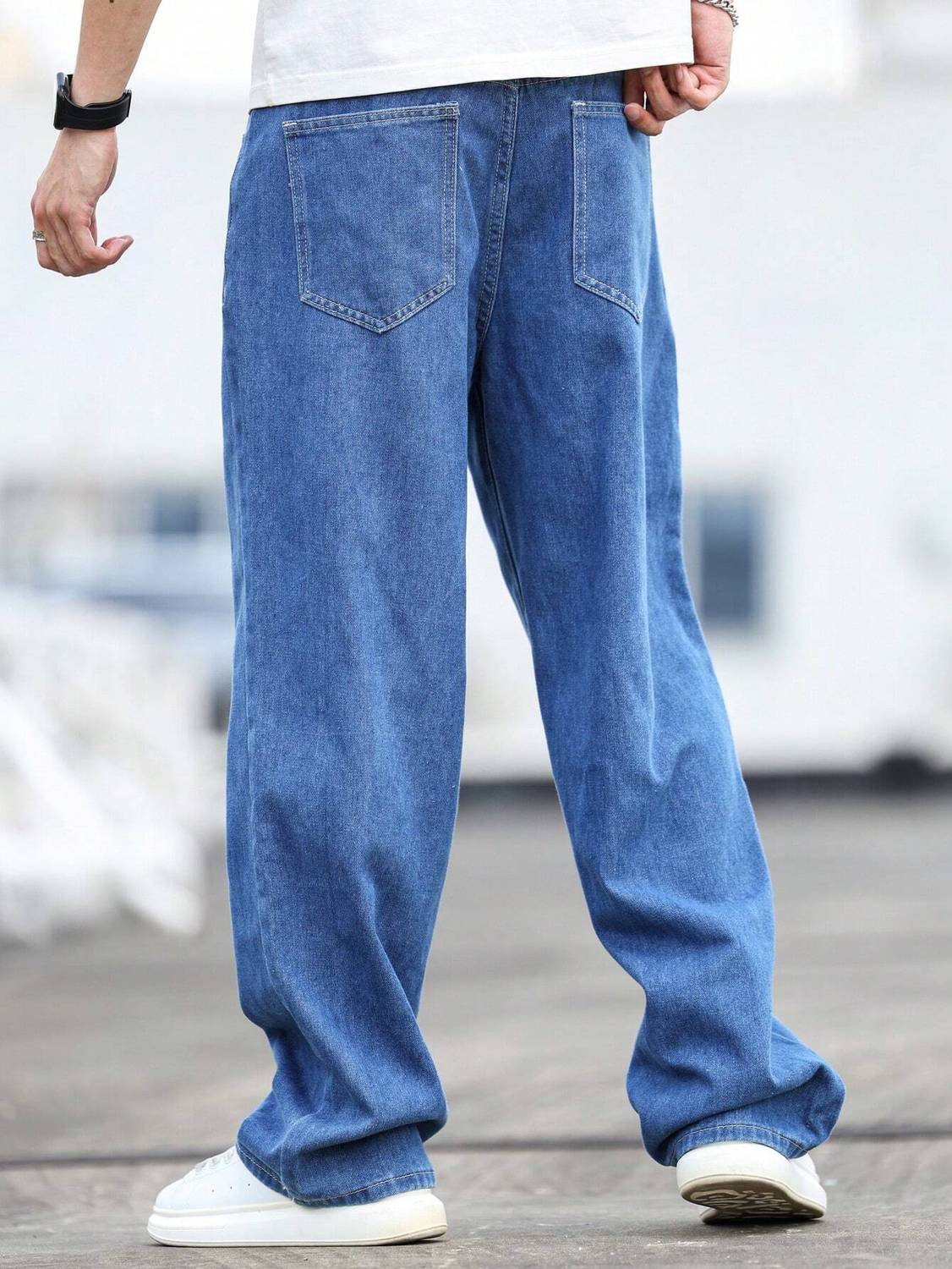 KOTTY Straight Fit Men Blue Jeans - Image 4