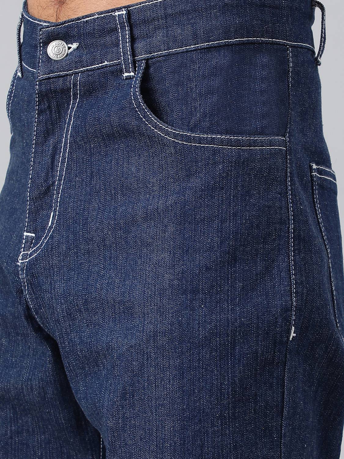 KOTTY Regular Men Dark Blue Jeans - Image 5