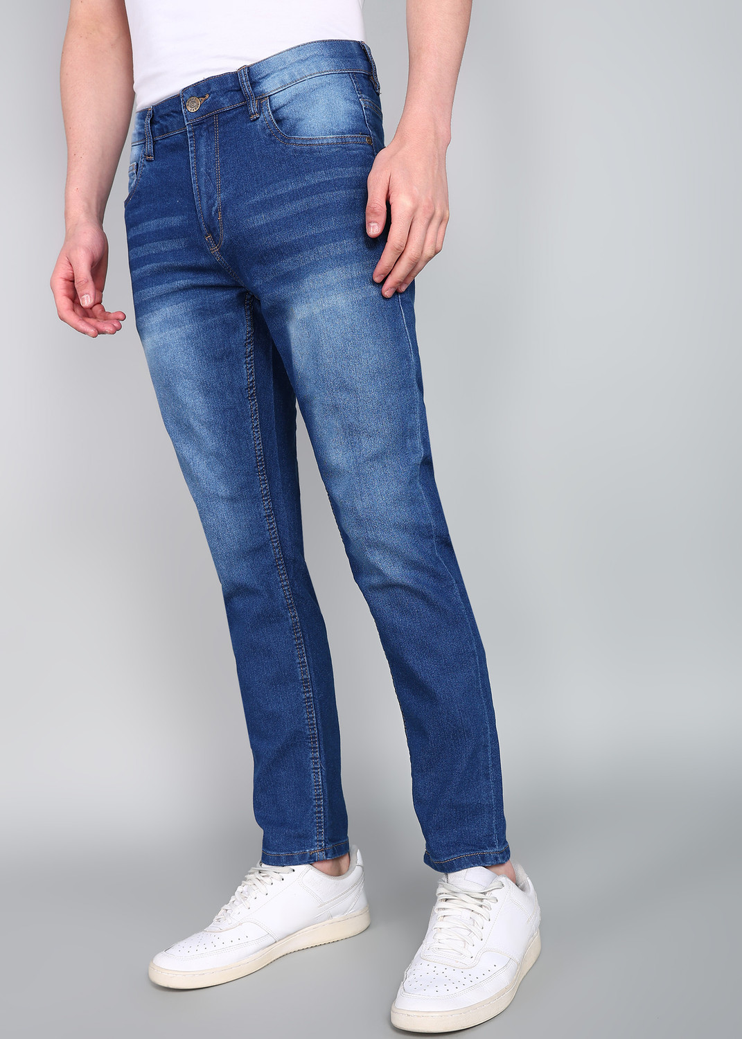 Image of METRONAUT Slim Men Blue Jeans