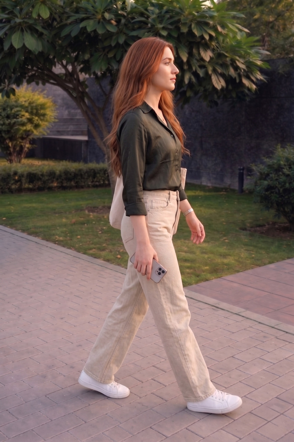 Image of zayla Wide Leg Women Beige Jeans