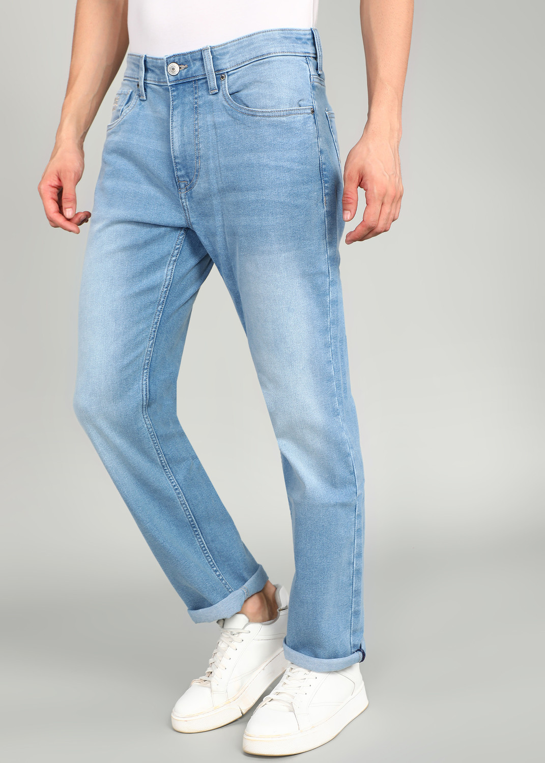 Image of U.S. POLO ASSN. Slim Men Blue Jeans