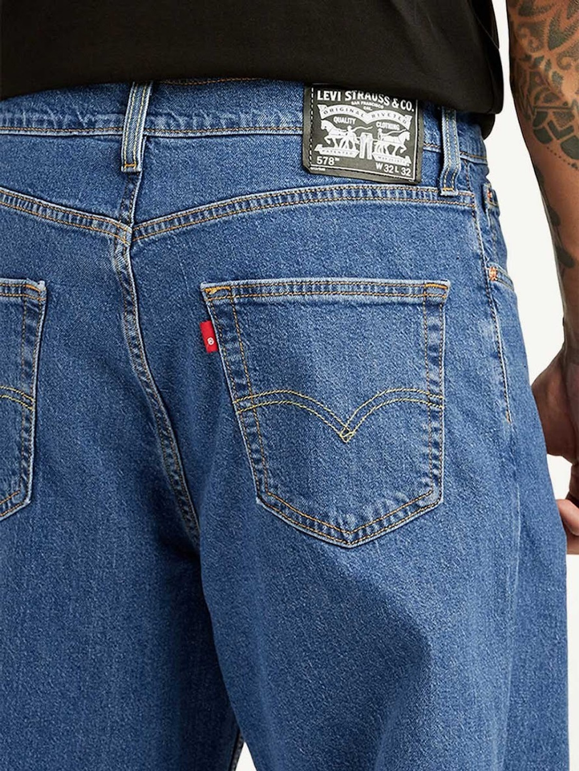 Image of LEVI'S Loose Fit Men Blue Jeans