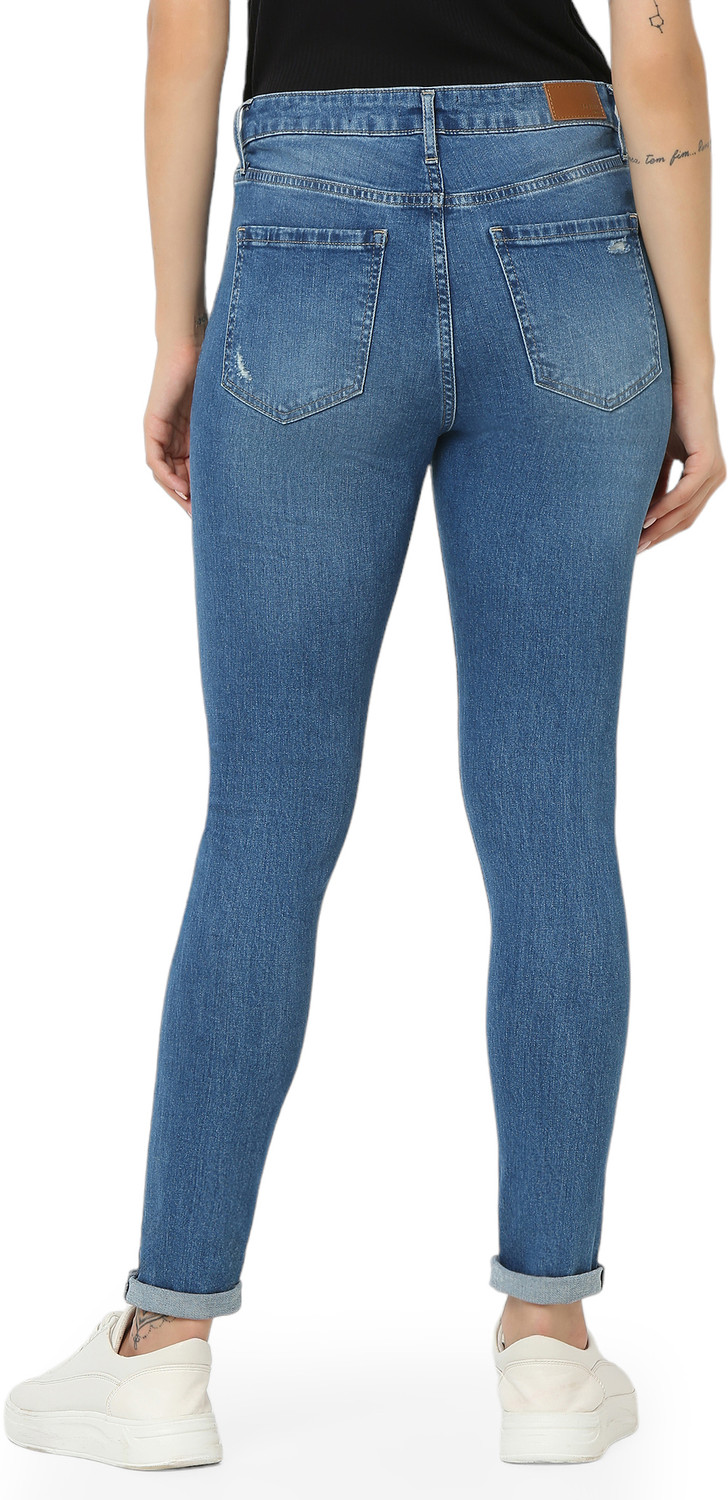 Image of Spykar Slim Women Blue Jeans