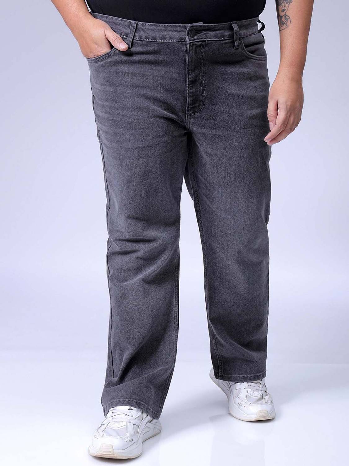 Hardsoda Boot-Leg Men Grey Jeans - Buy Hardsoda Boot-Leg Men Grey