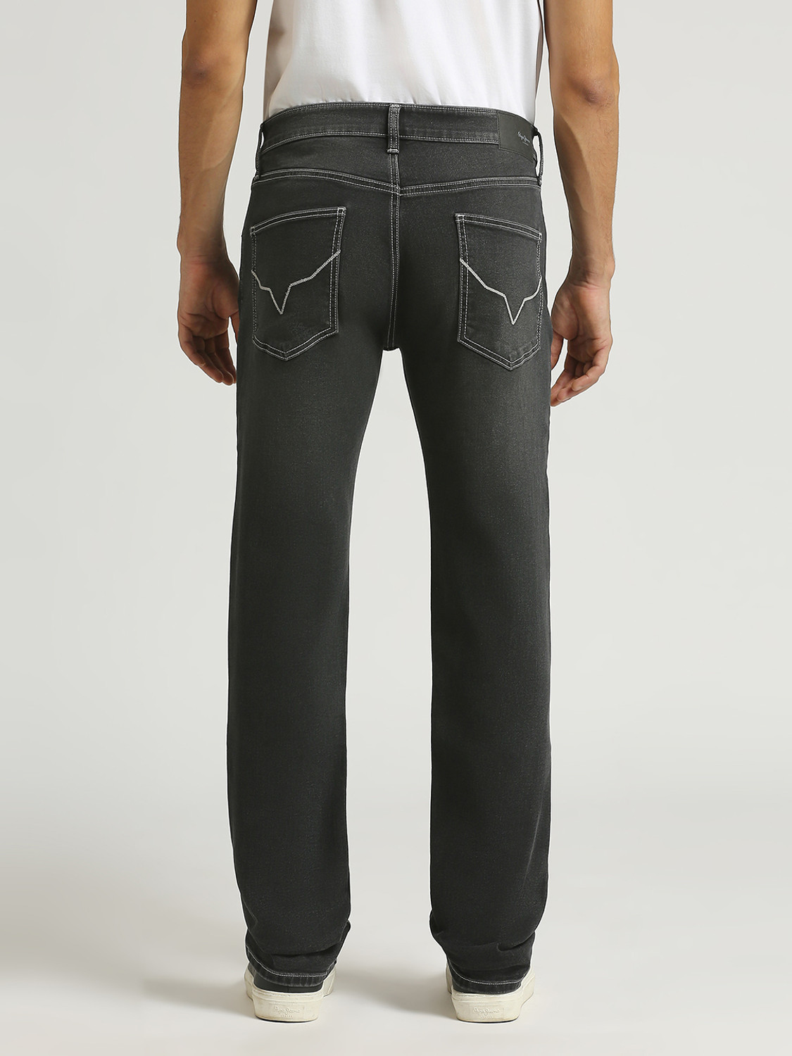 Image of Pepe Jeans Regular Men Black Jeans