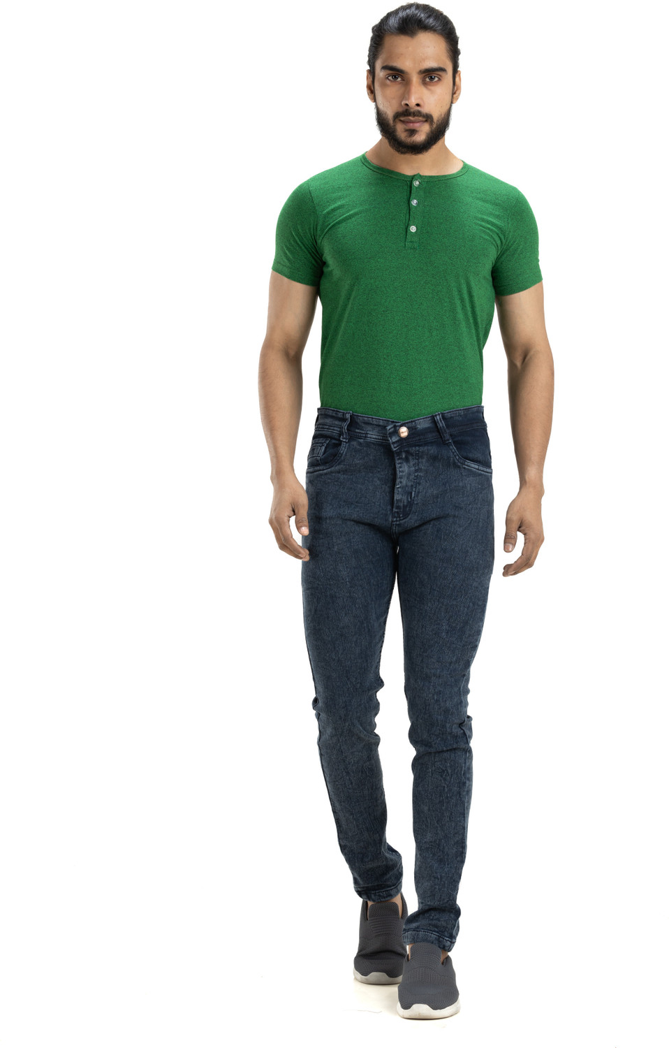 Image of METRONAUT Slim Men Dark Grey Jeans