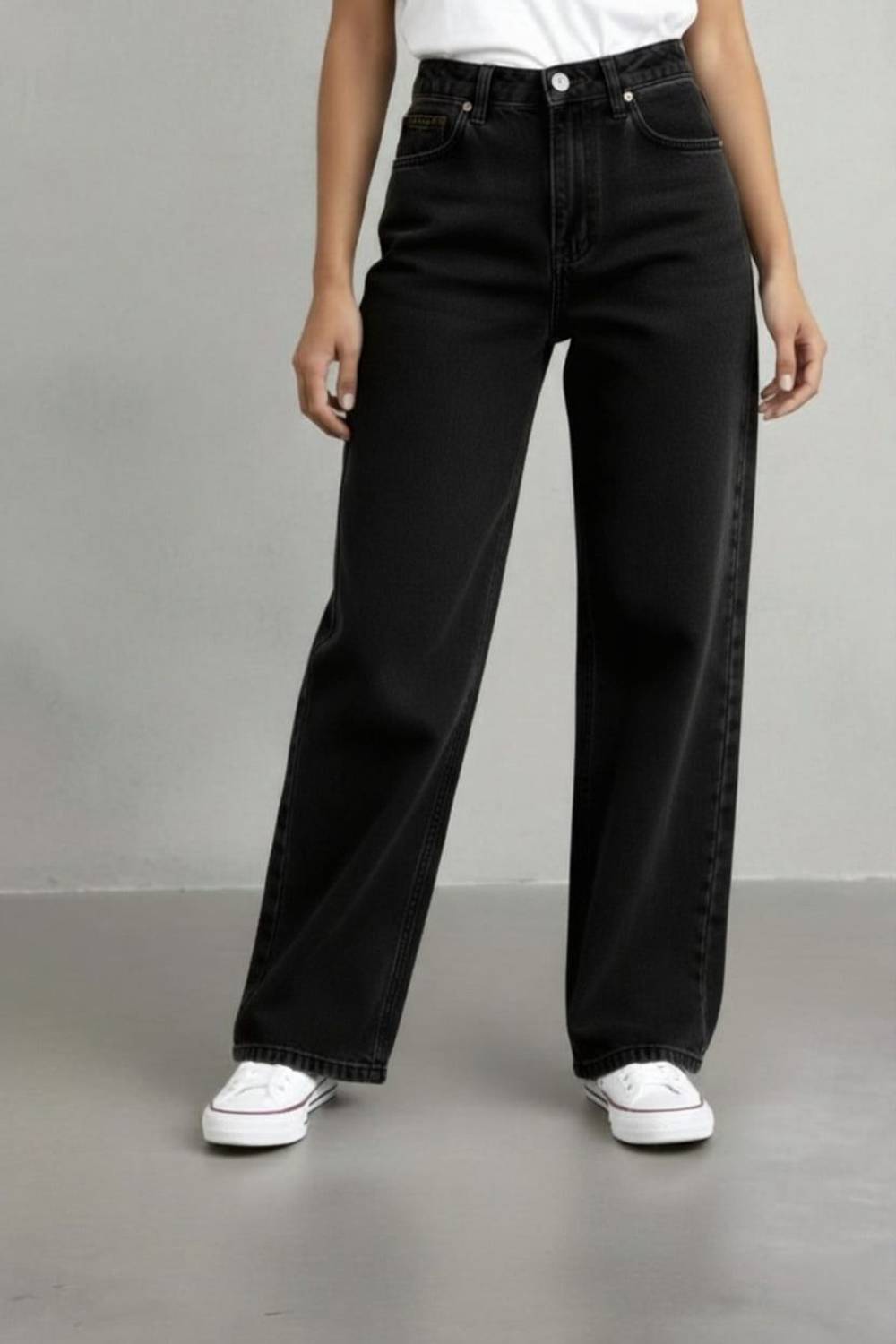 Alikas enterprises Straight Fit Women Black Jeans