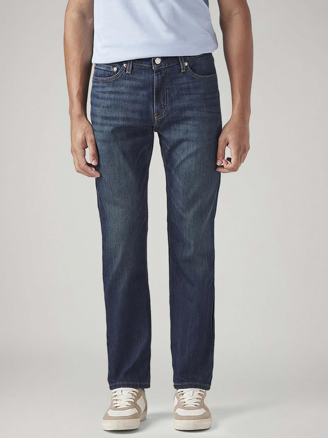 Image of LEVI'S Slim Men Dark Blue Jeans