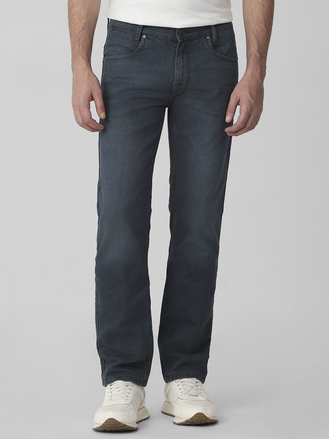Image of MUFTI Slim Men Grey Jeans