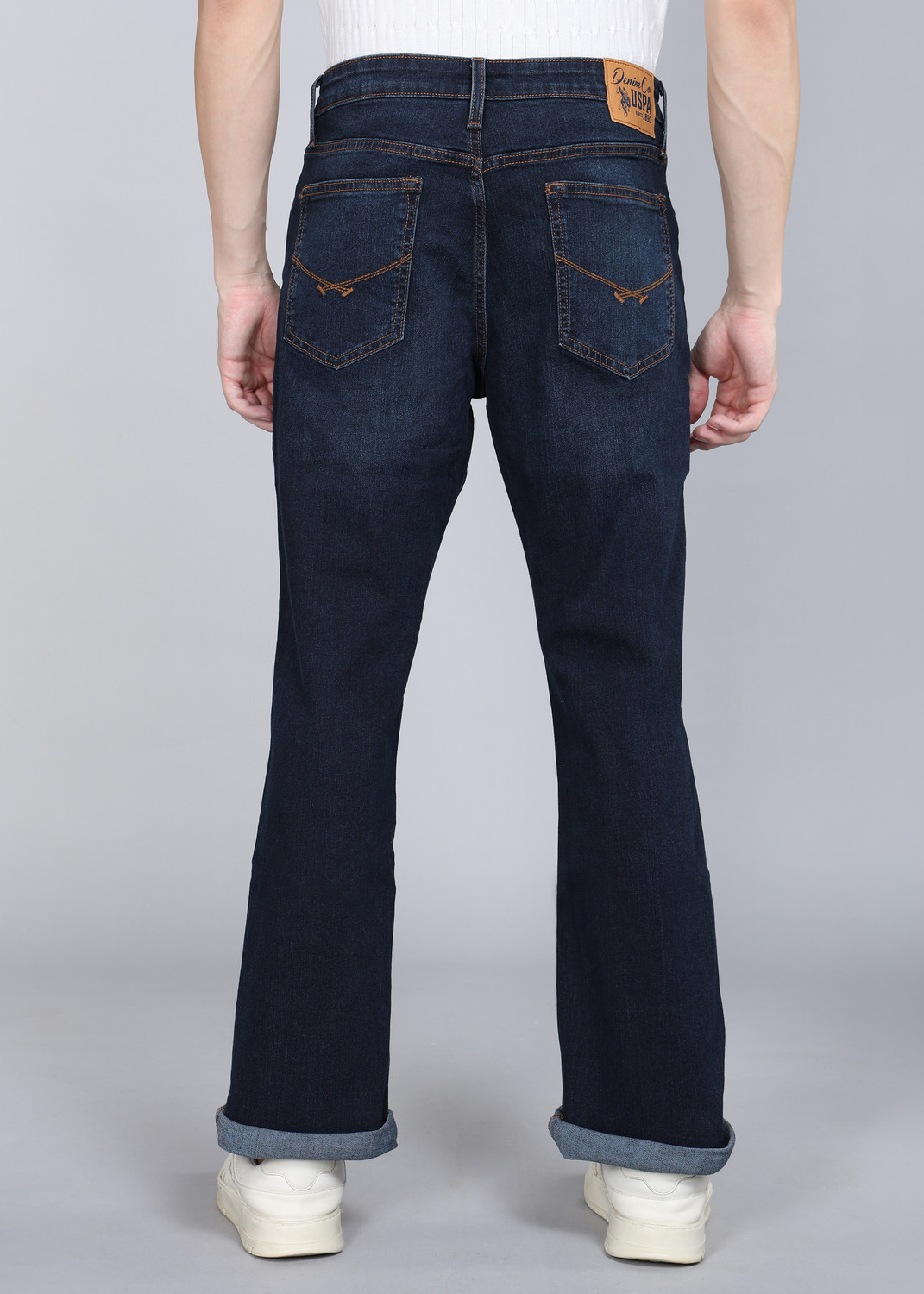 Image of U.S. Polo Assn. Denim Co. Regular Men Dark Blue Jeans