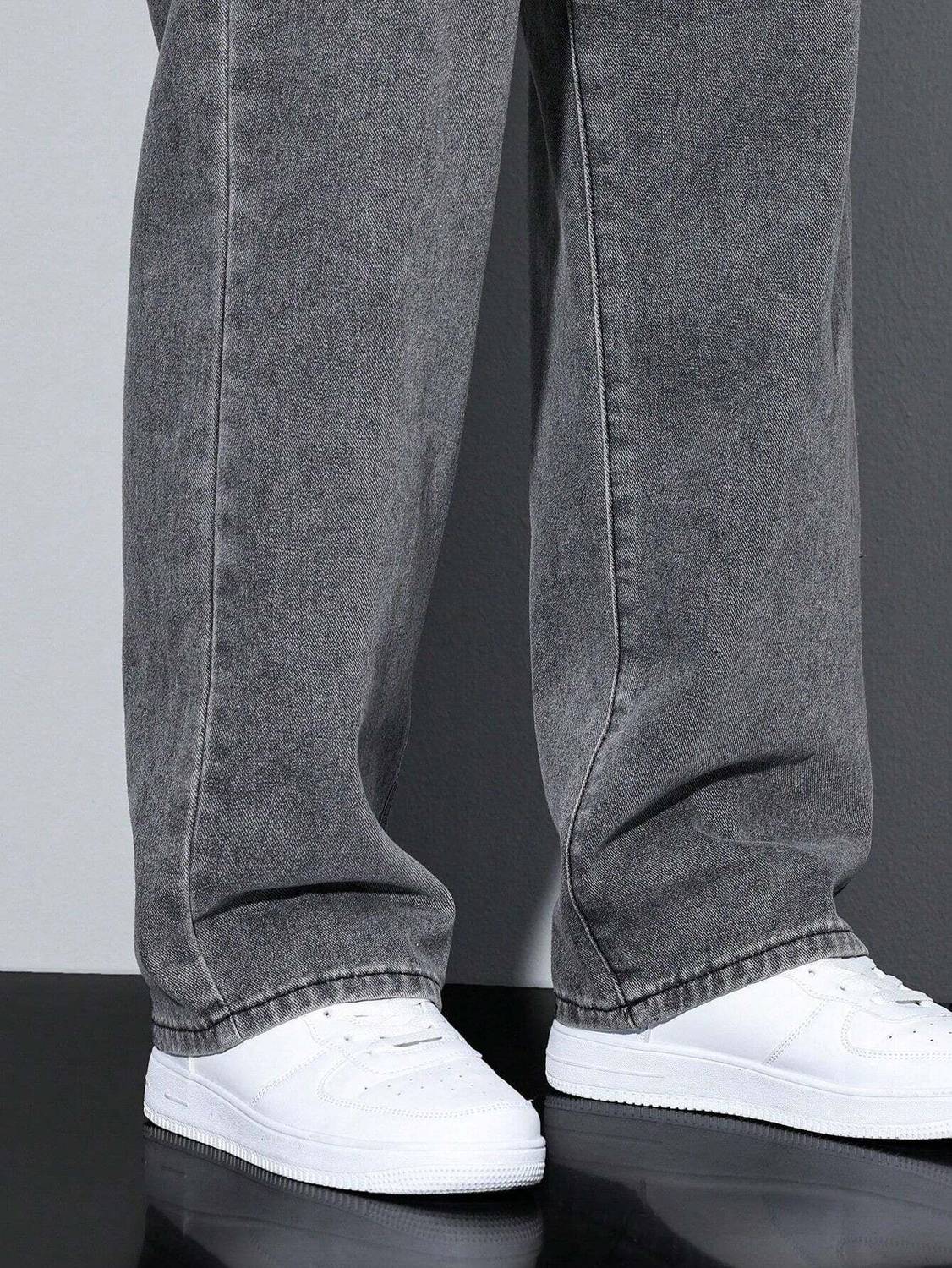 CABRRR Loose Fit Men Grey Jeans - Image 2
