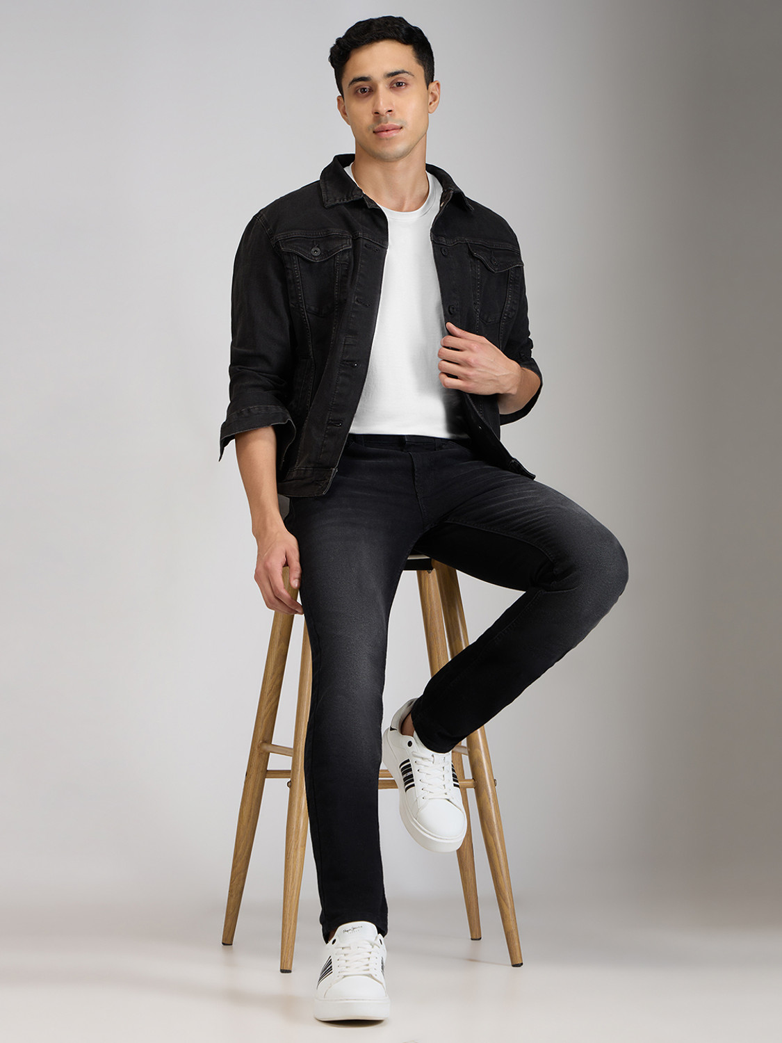 Image of Pepe Jeans Slim Men Black Jeans