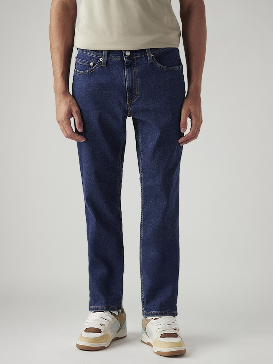 Image of LEVI'S Tapered Fit Men Blue Jeans