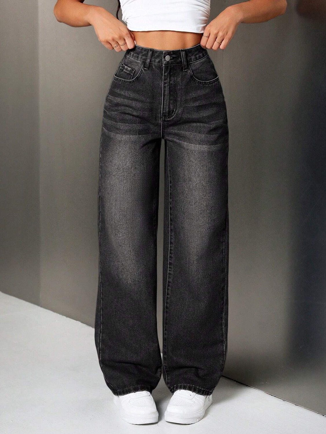 Image of YMT Regular Women Black Jeans
