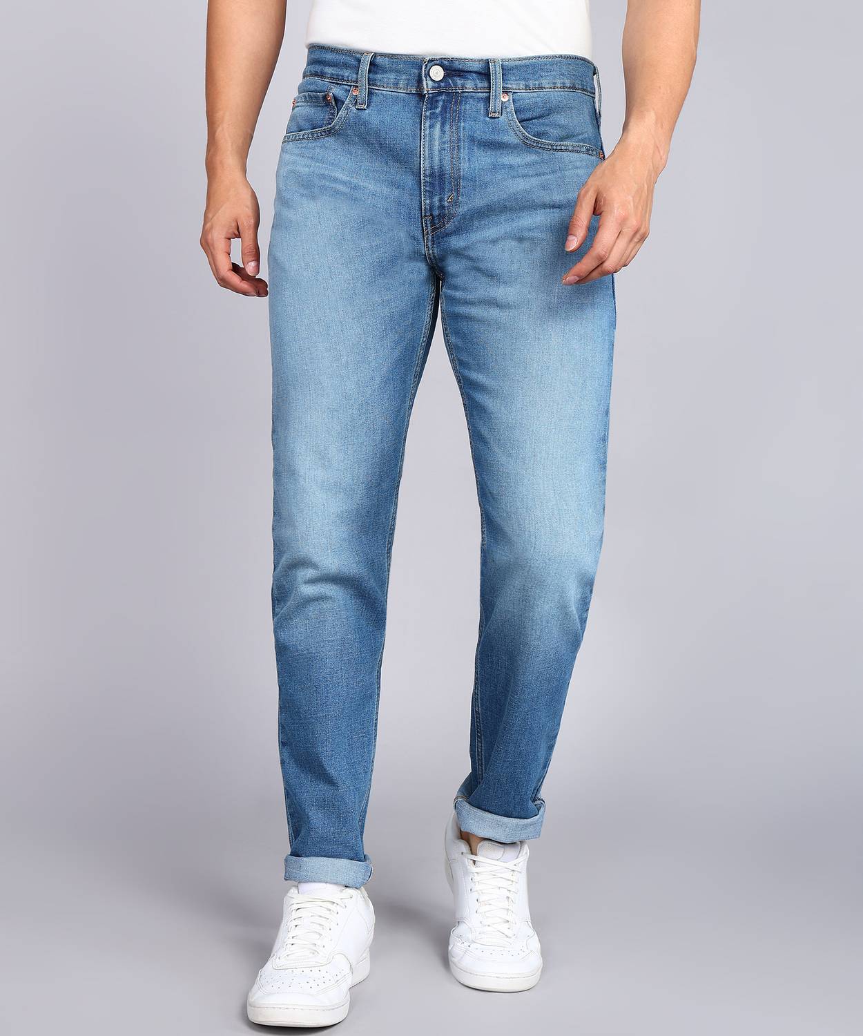 LEVI'S 512 Men Tapered Fit Low Rise Blue Jeans