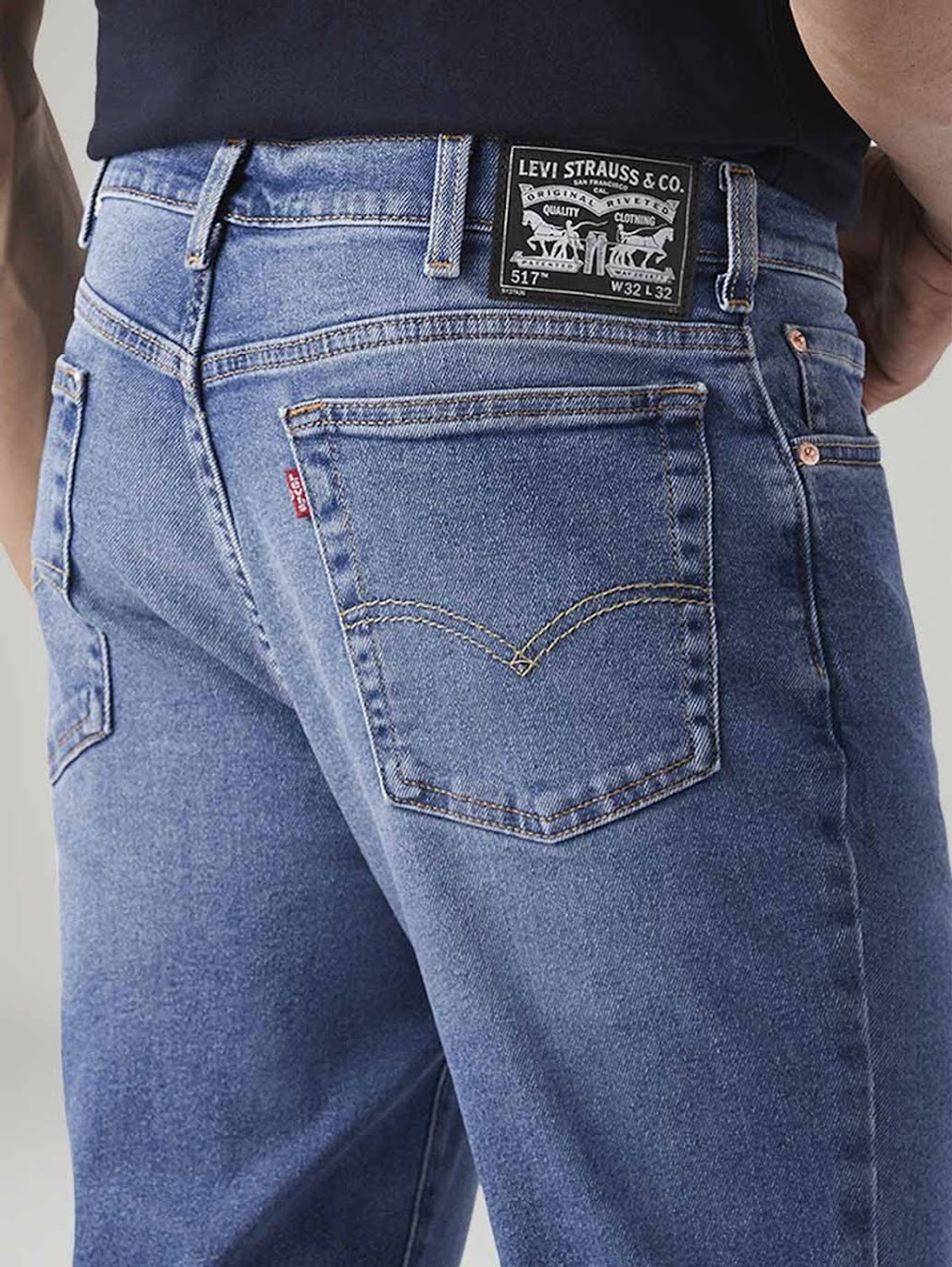 Image of LEVI'S Boot-Leg Men Blue Jeans