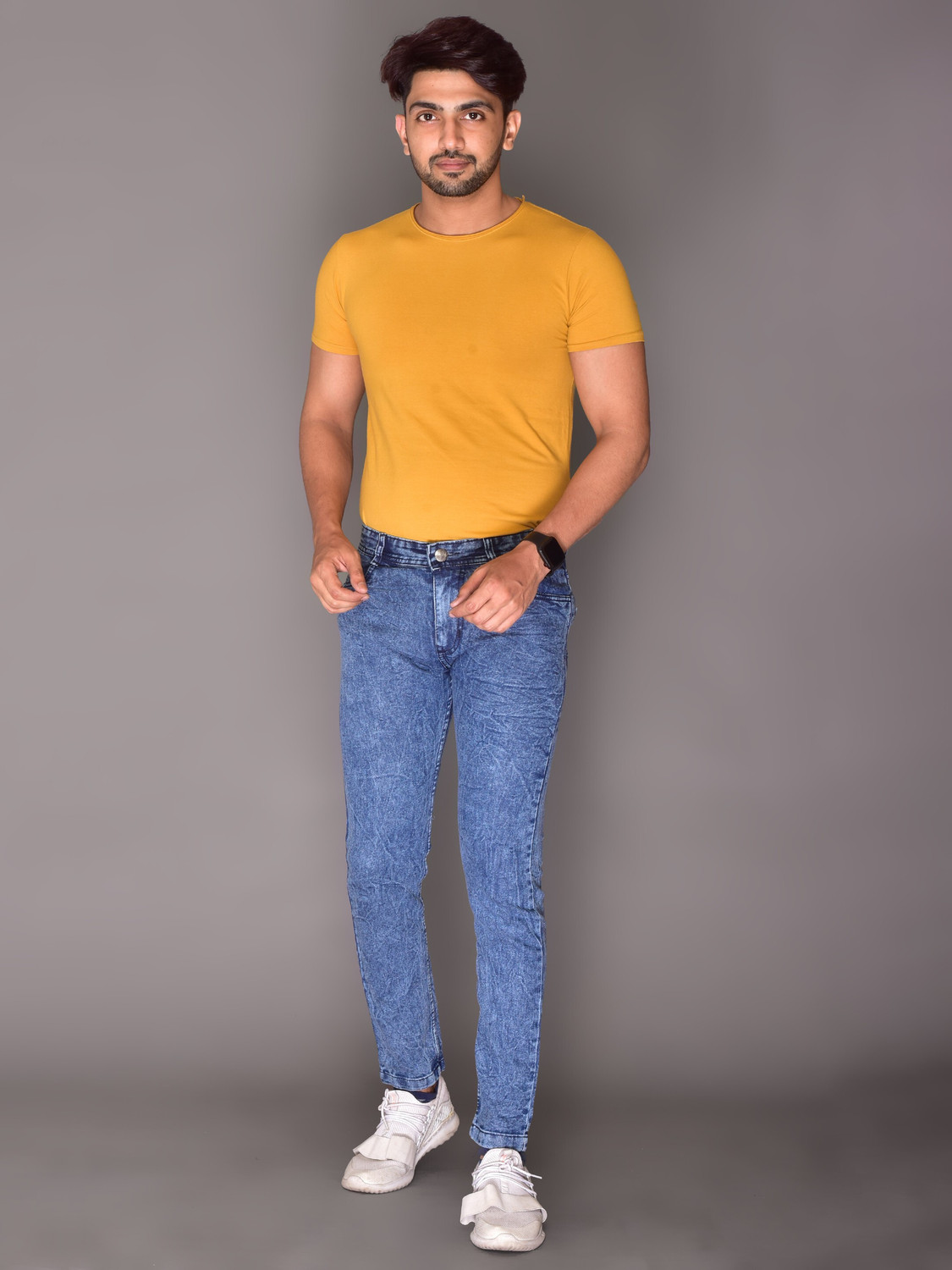Image of RASSO Slim Men Light Blue Jeans