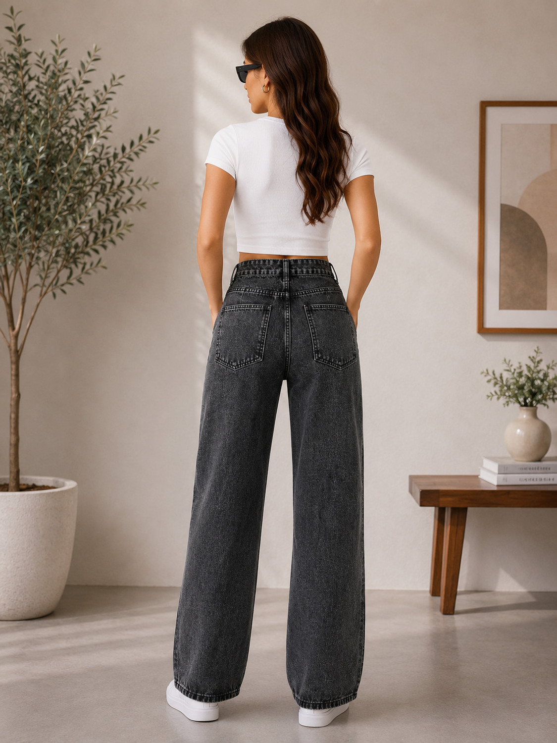 Image of KOTTY Regular Women Black Jeans