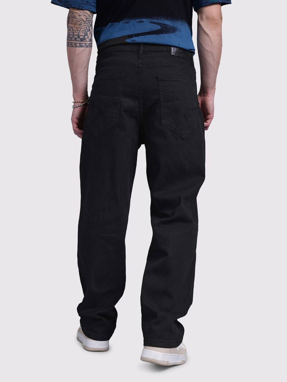 Roadster Men Black Jeans Relaxed Fit - Image 5