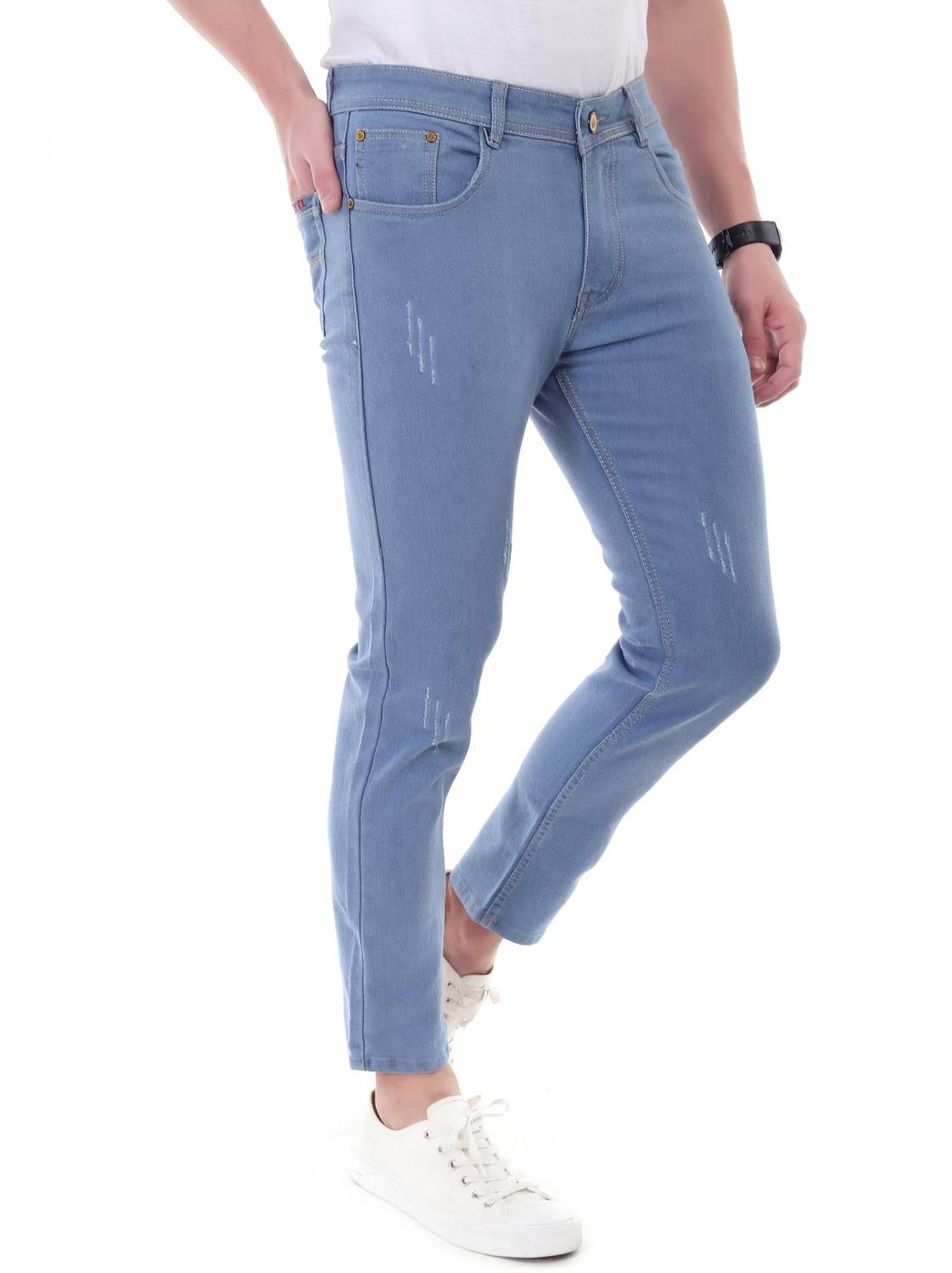 BREXX Slim Men Blue Jeans