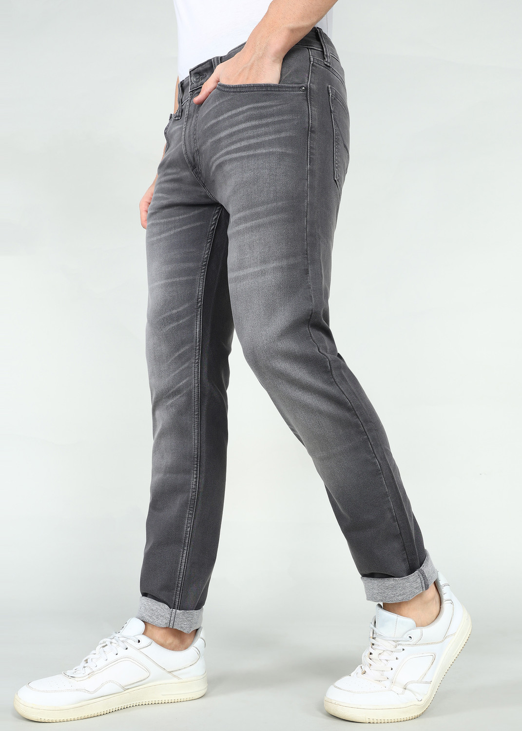 Image of Pepe Jeans Regular Men Grey Jeans