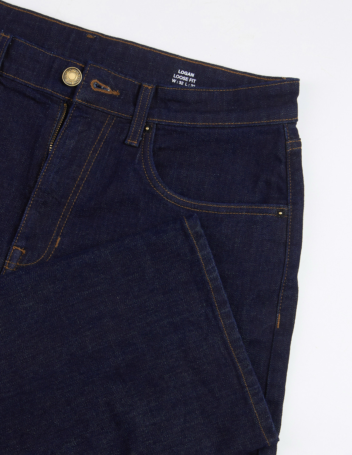Image of U.S. Polo Assn. Denim Co. Loose Fit Men Blue Jeans
