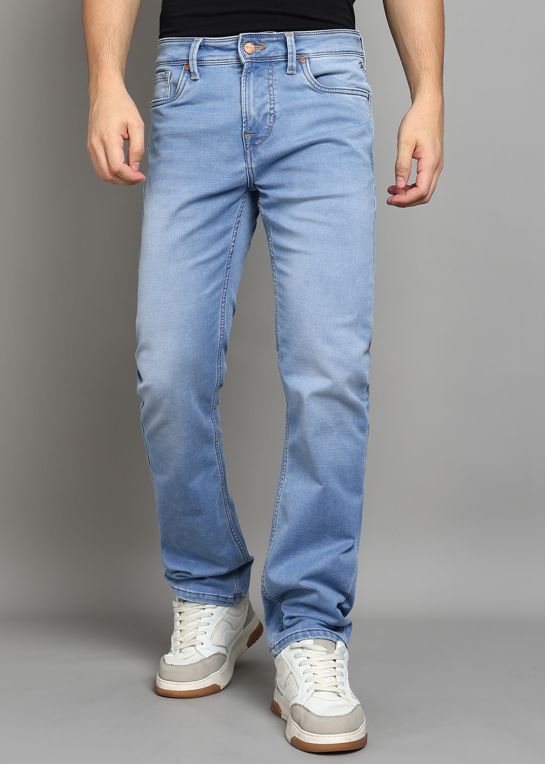 Image of KILLER Straight Fit Men Blue Jeans