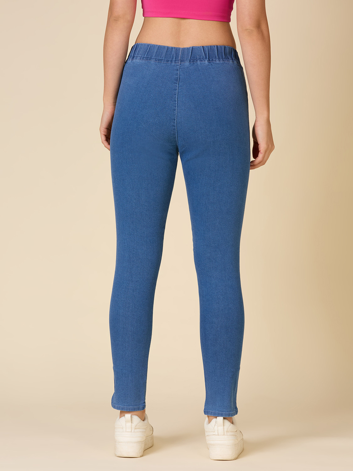 Image of 3BUTTERFLIES Blue Jegging