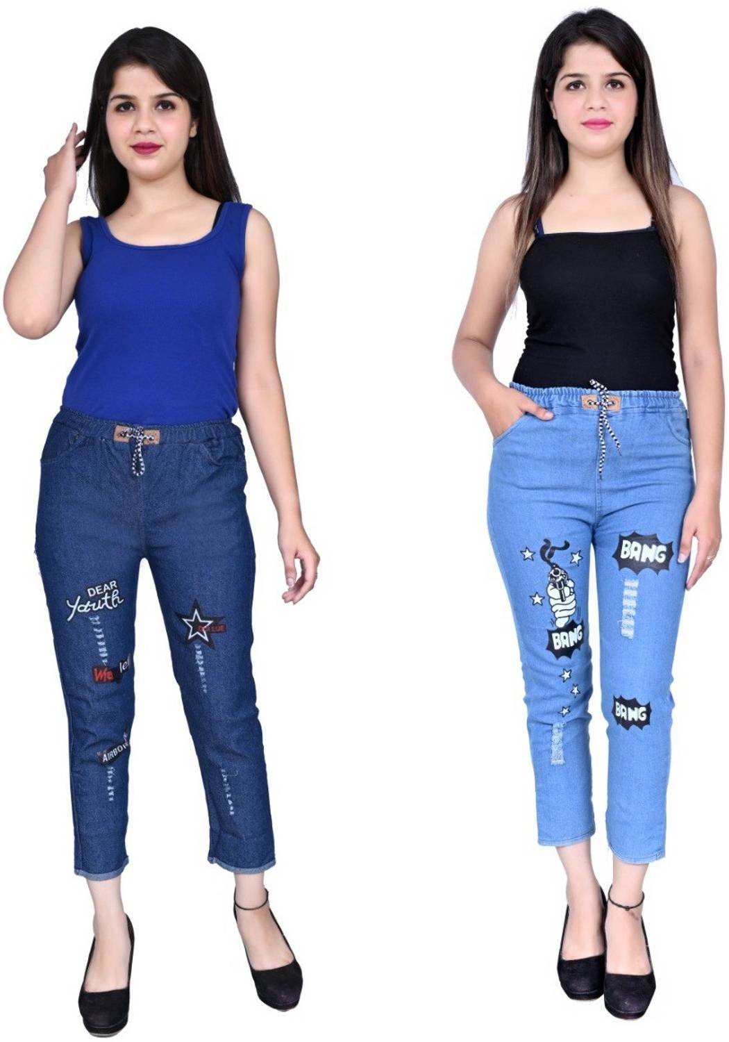Aakarshak Blue Jegging