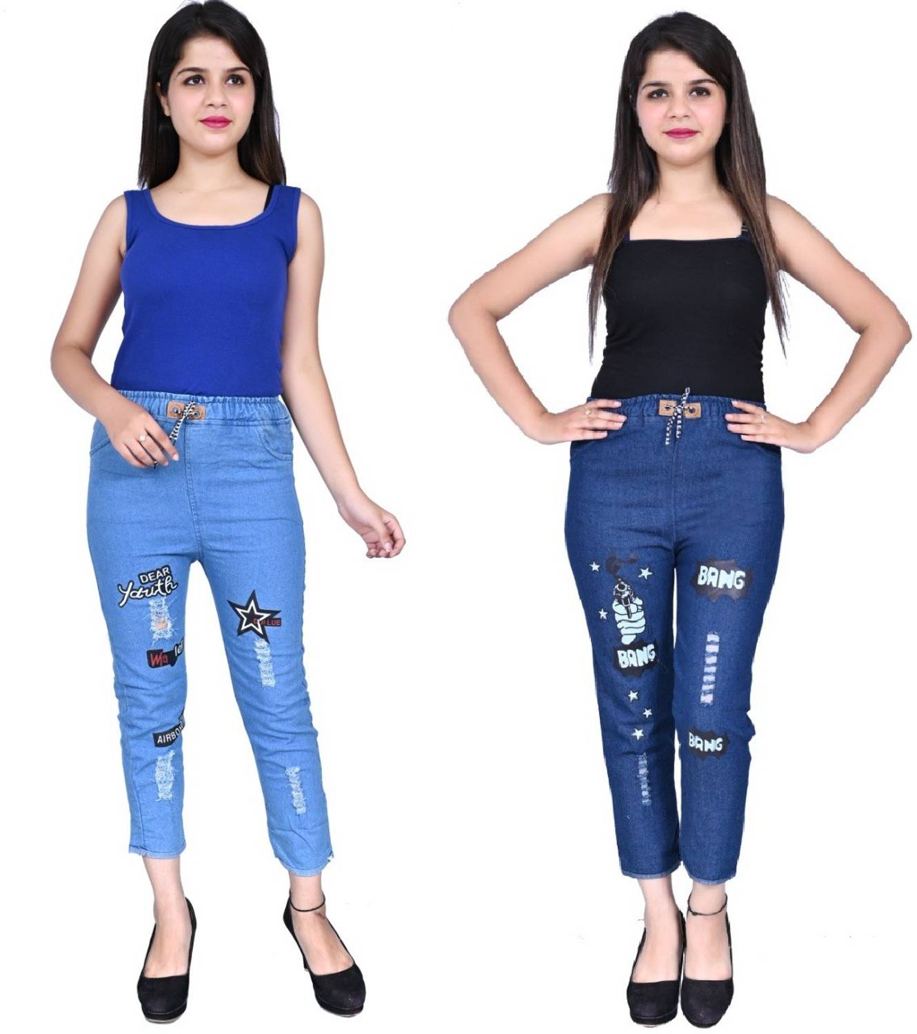 Aakarshak Blue Jegging