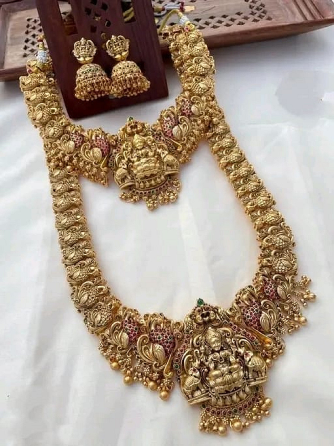 Image of FALLALERY Alloy Gold-plated Gold Jewellery Set