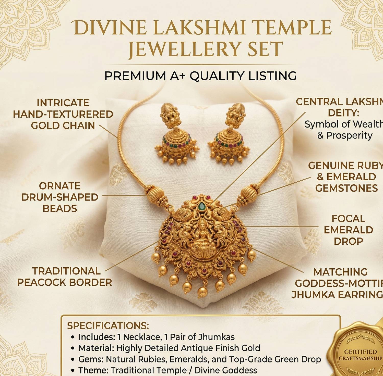 ジェルアップ zxriz Alloy Gold-plated Gold Jewellery Set Price in India - Buy