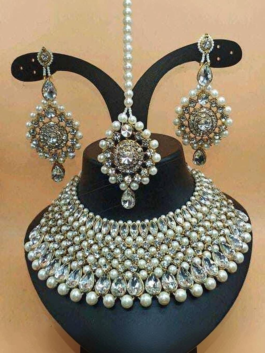 abdur raheem jewellers Alloy Gold-plated Gold Jewellery Set