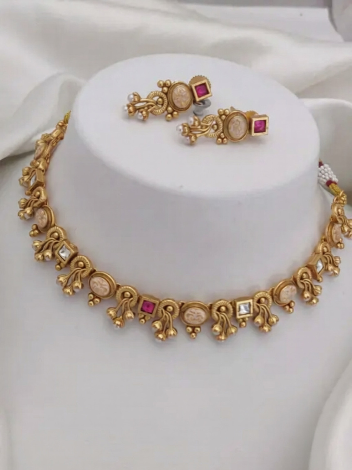 Image of JEJIM Copper Gold-plated Gold Jewellery Set