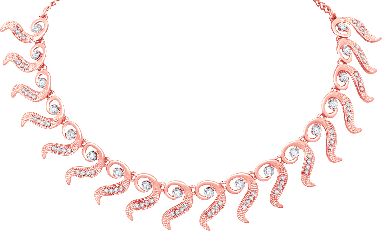 Image of Atasi International Alloy Gold Jewellery Set