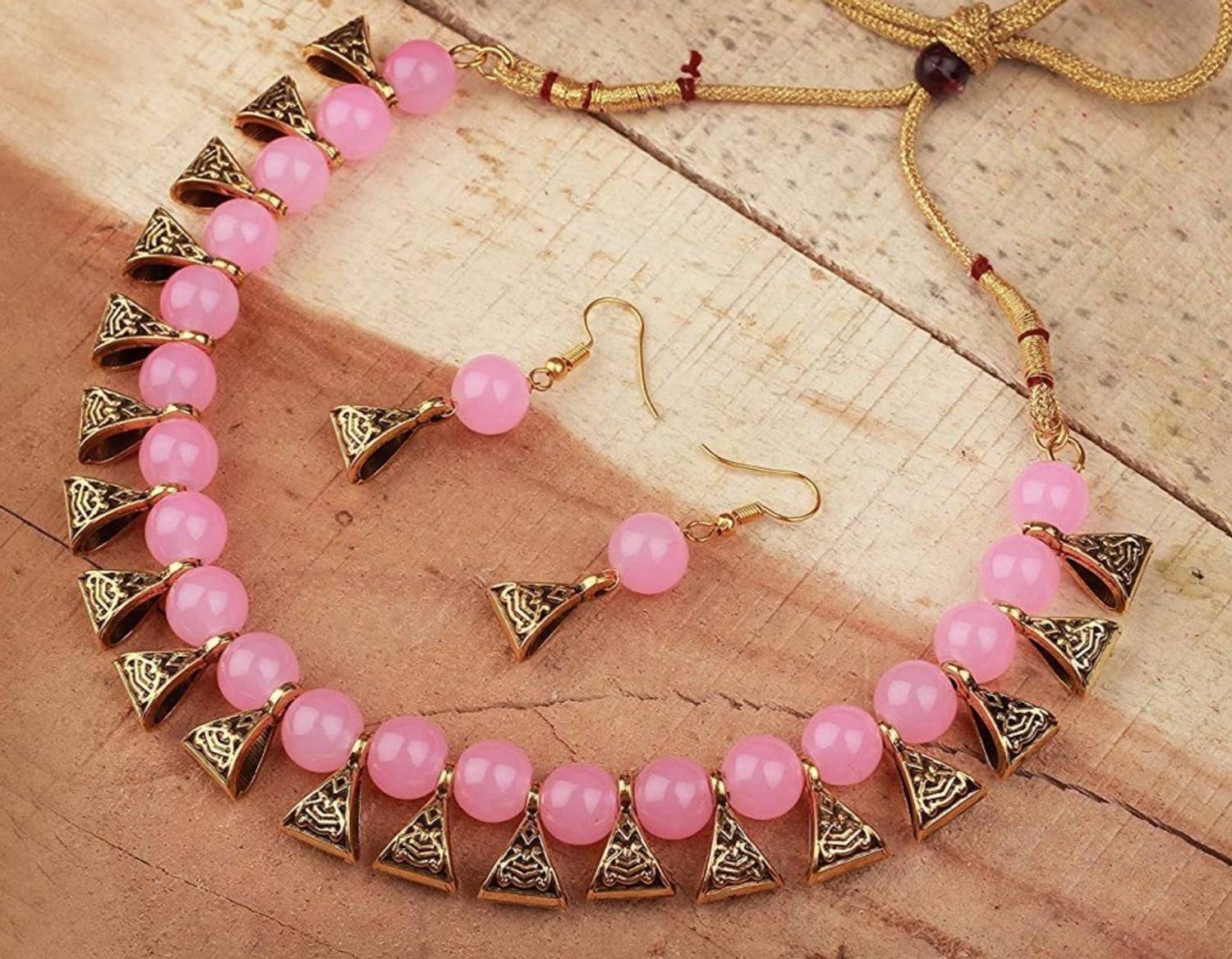 AARTISAI Alloy Gold-plated Yellow Jewellery Set
