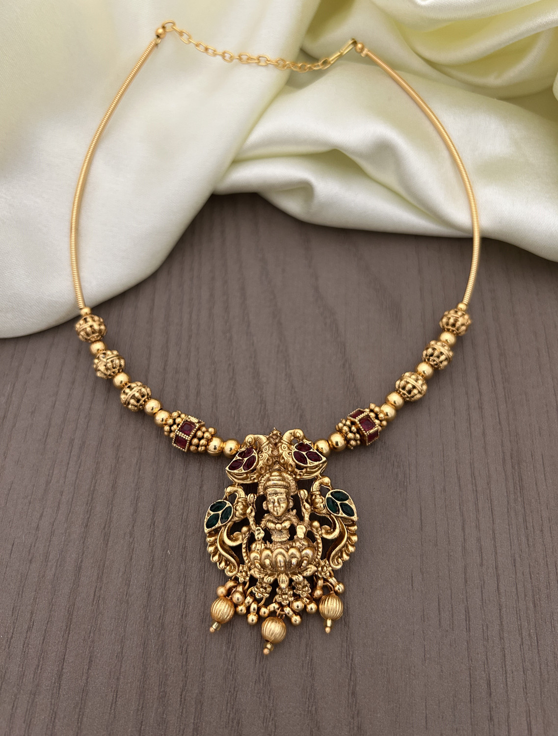 Image of Rangrozo Jewellery Cubic Zirconia Gold-plated Plated Brass Necklace