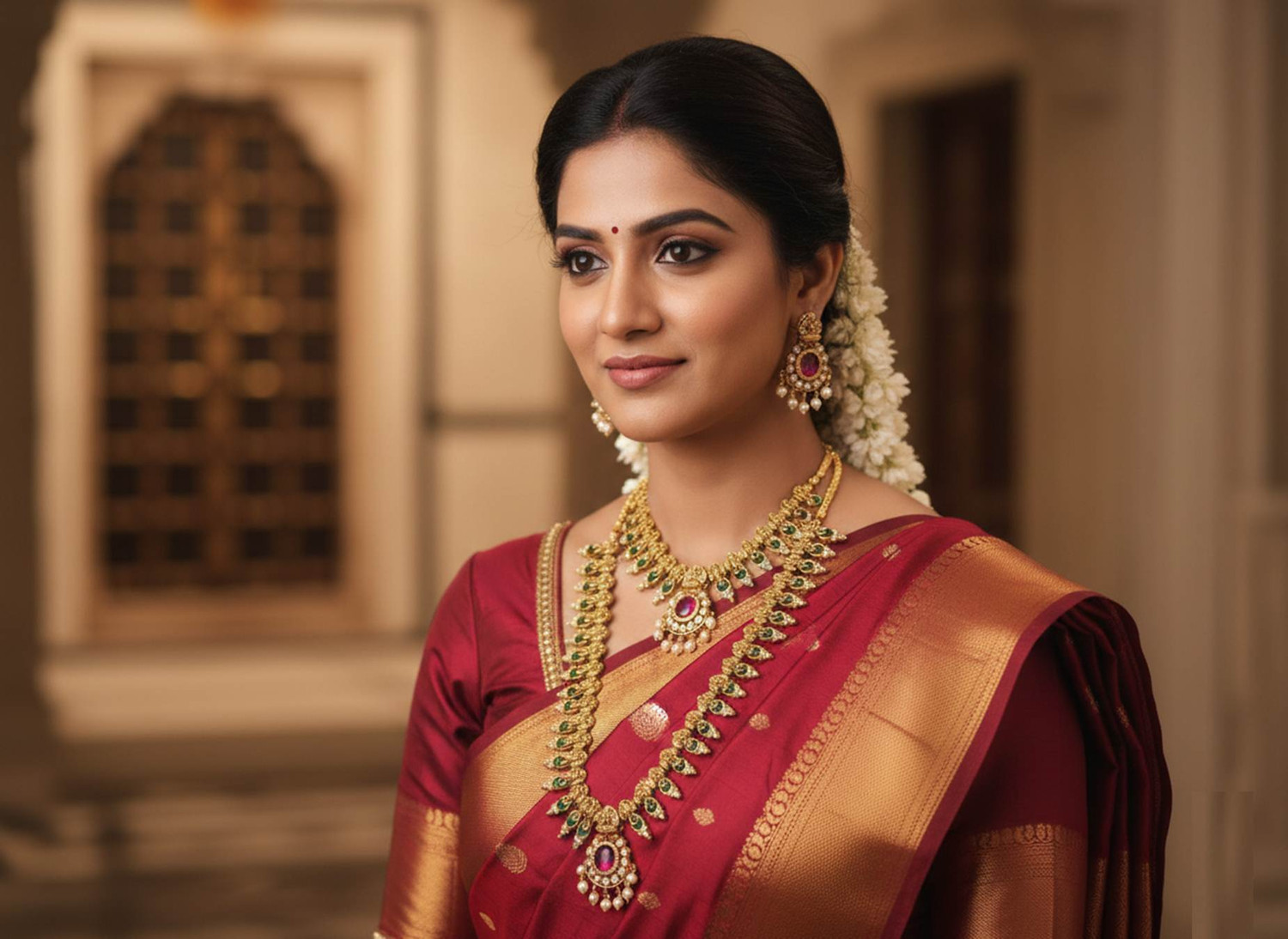 Image of Mountbar Brass, Crystal, Copper Gold-plated, Platinum Gold Jewellery Set